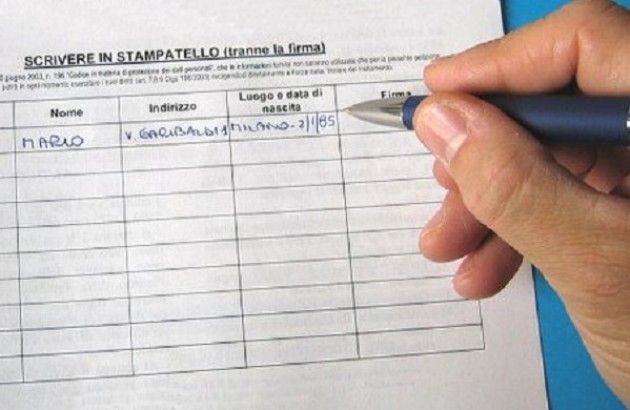 Proposte di legge di iniziativa popolare. Da 50 mila a 250 mila firme