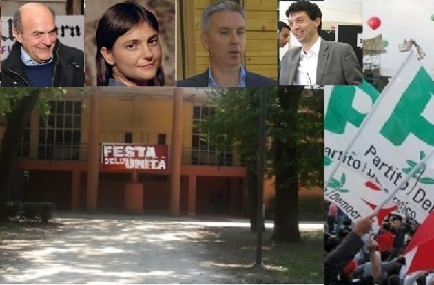 Bersani, Guerini, Serracchiani, Galimberti alla Festa Unità 2014 di Cremona