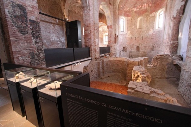 Restauro dell’area archeologica di san Lorenzo a Cremona