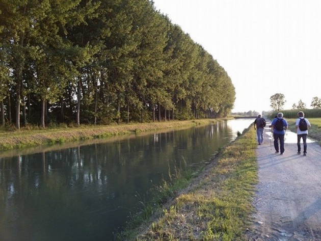 Cremona: La più bella Grande Luna in camminata per il Vacchelli verso Monte Cremasco