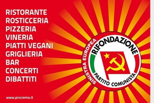 Festa di Rifondazione Comunista a Crema dal 18 al 28 luglio 2014