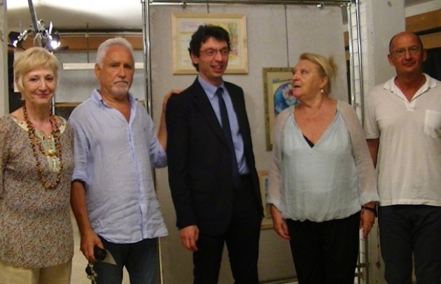 Il sindaco Galimberti ha inaugurato la mostra Cremona Arte in Festa 2014