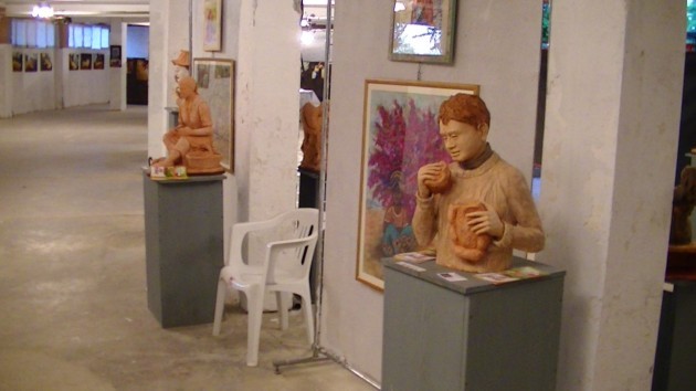 Il sindaco Galimberti ha inaugurato la mostra Cremona Arte in Festa 2014
