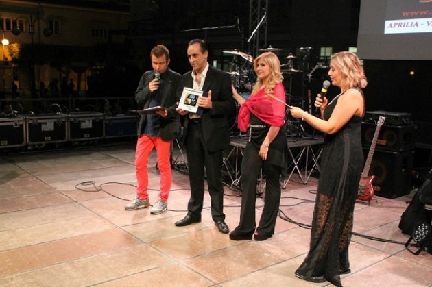 Antonello De Pierro riceve premio ad Aprilia e lo dedica a Borsellino