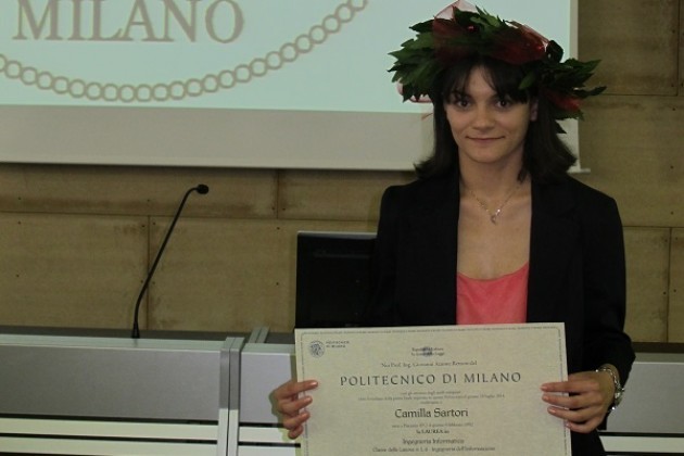Cremona, intervista a Camilla Sartori, laureata in Ing. Informatica