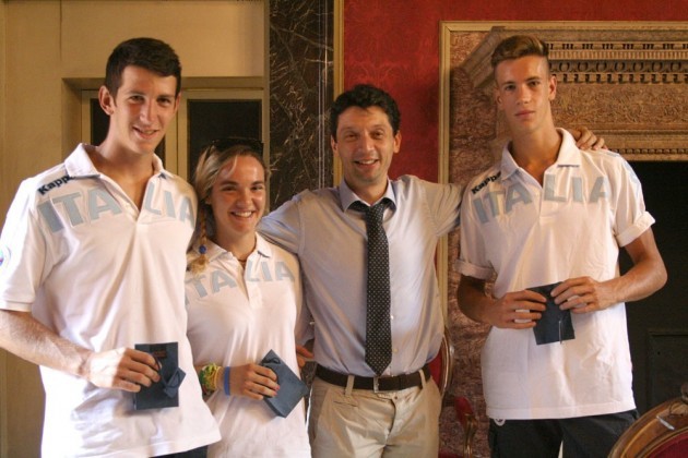 Cremona Galimberti  incontra Andrea Cattaneo, neo campione del mondo juniores di Canottaggio