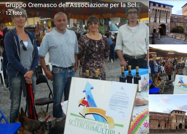 Associazione per la Sclerosi Multipla di Crema presente alla festa PD di Pandino