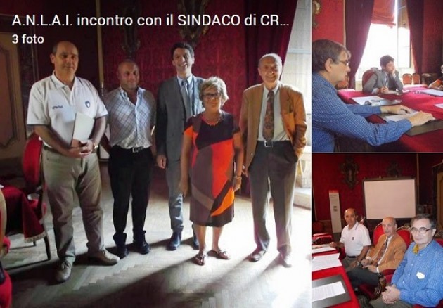 A.N.L.A.I. incontro con il SINDACO di CREMONA
