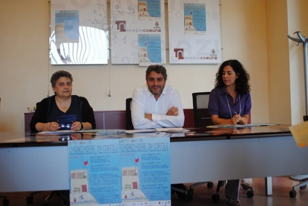 Cremona Parte la rassegna CHIACCHIERE IN CORTILE 2014