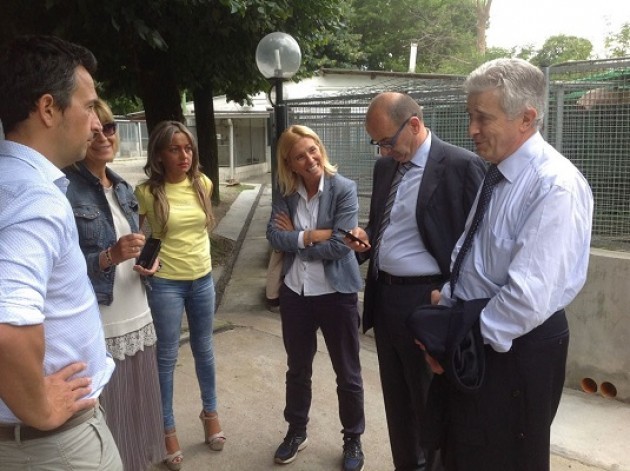 Cremona. Gli assessori in sopralluogo al canile