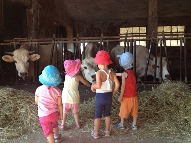 Coldiretti Cremona: settembre, per i bimbi ricomincia l’avventura all’agri-nido