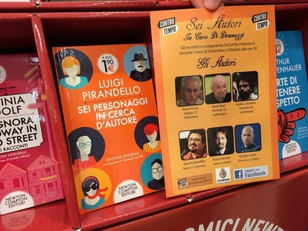 Cremona Sei Autori In Cerca Di Personaggi inizia con Fulvio Ervas