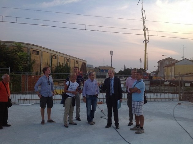 Cremona Sopralluogo al sottopasso di Via Persico