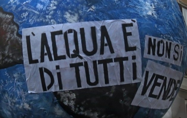 Decreto Sblocca Italia verso la privatizzazione dell'acqua e dei beni comuni