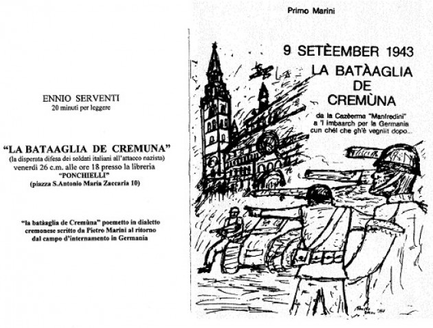 Cremona La Batàaglia de Cremùna di Primo Marini