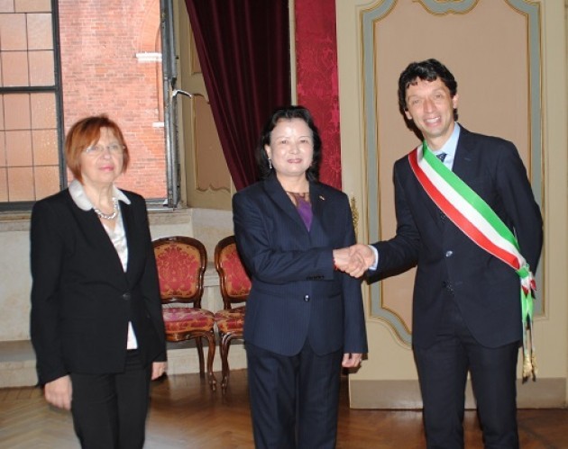 Cremona. Il sindaco Galimberti incontra il console della Cina a Milano