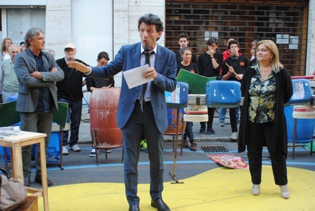 Il fiume in Corso Garibaldi a Cremona ha avuto successo