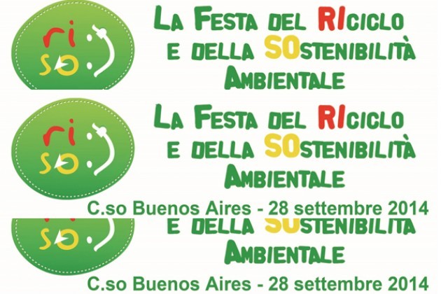 28 settembre a Milano Festa del Riciclo e della Sostenibilità Ambientale