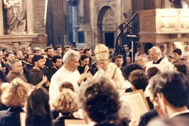 Il Papa Wojtila a Cremona nel 1947 e nel 1992
