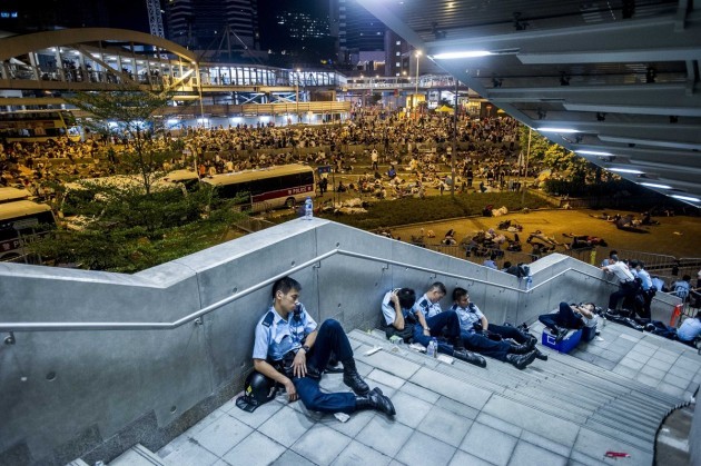 Rivoluzione degli ombrelli Hong Kong: solidarietà dagli studenti europei