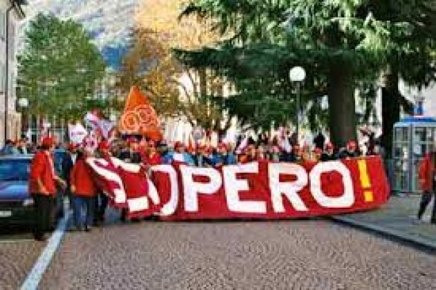 Brescia: 17/10/2014 sciopero generale provinciale