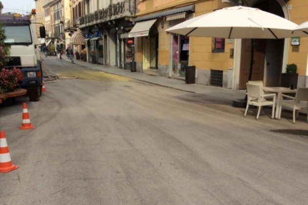 ‘Fiume urbano’ di Cremona, procede la rimozione in Corso Garibaldi