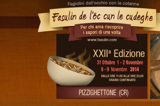 ‘Fasulin de l’òc’ in provincia di Cremona, a Pizzighettone la 22ª edizione