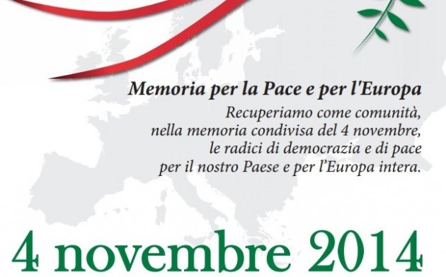 Le manifestazioni del 4 novembre a Cremona Memoria per la Pace e per l'Europa