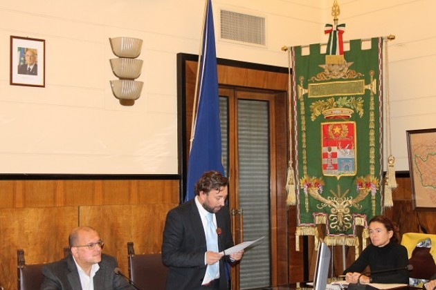 Carlo Vezzini Presidente della Provincia di Cremona s’i è insediato.