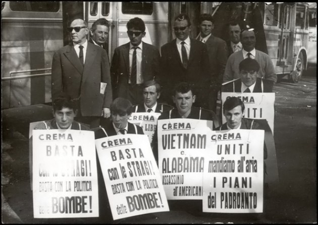 Manifestazioni per la pace in Vietnam a Cremona