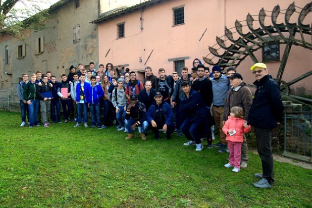 Studenti di Romano di Lombardia visitano Mulino di Madignano per Expo 2015