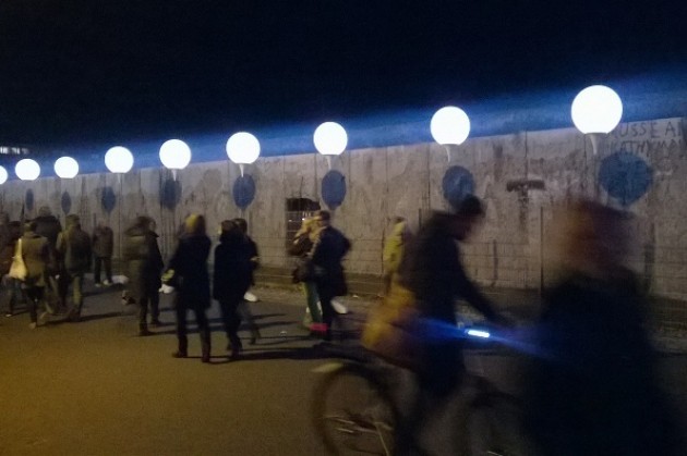 Berlino si prepara alla feste del 25° della caduta del muro #muroberlino25
