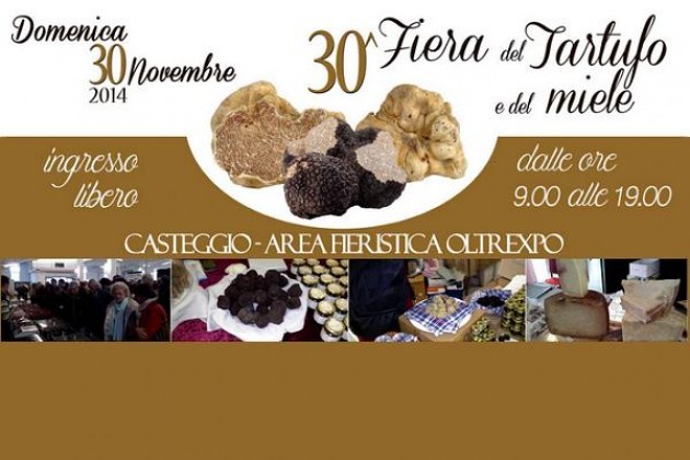 A Casteggio arriva la 30ª edizione della Fiera del Tartufo e del Miele
