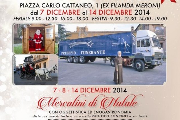 Natale in provincia di Cremona, a Soncino fervono i preparativi
