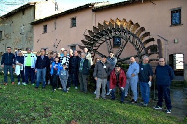 Provincia di Cremona, il mulino di Madignano ha accolto l’AUSER Izano