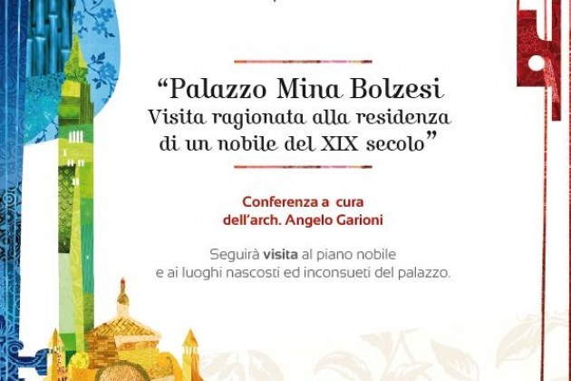 Palazzo Mina Bolzesi, giovedì a Cremona una conferenza con visita ragionata