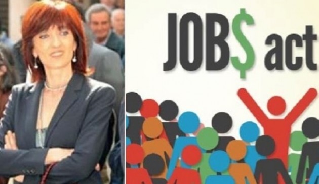 L'intervento in aula dell'On Cinzia Fontana sul Jobs Act
