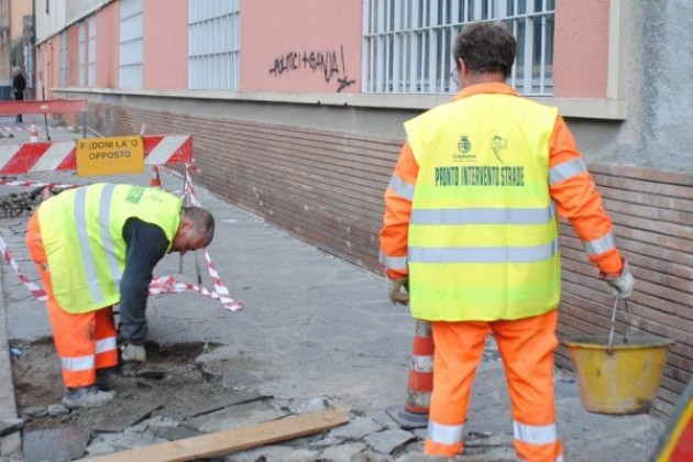 Prosegue l’opera del Gruppo di pronto intervento strade a Cremona
