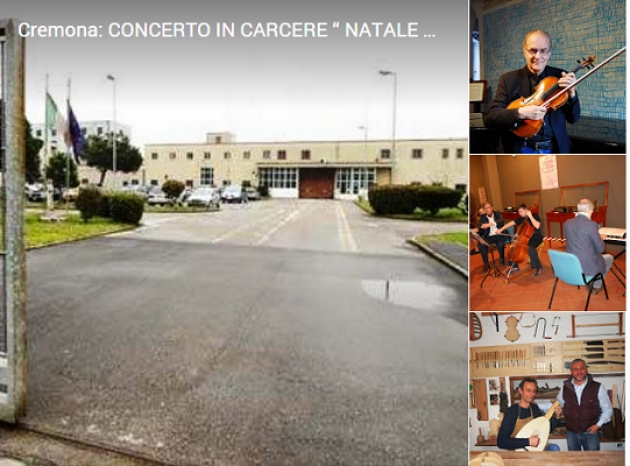 Cremona: Concerto in carcere. Natale dentro e fuori