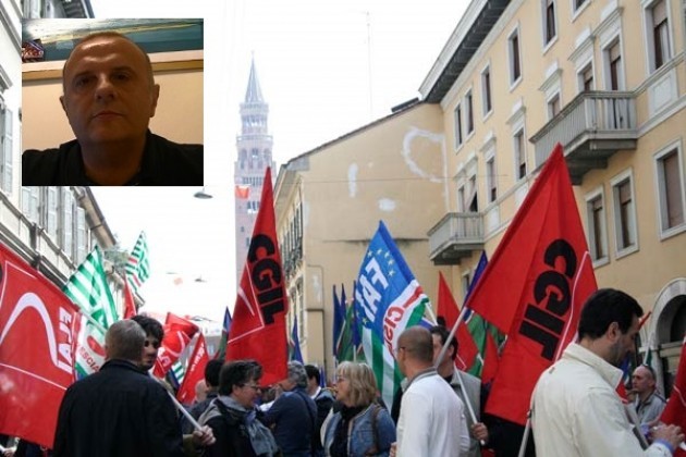 Cgil Cremona. 500 lavoratori a Brescia per Lo sciopero generale del 12 dicembre 2014 |Mimmo Palmieri (tel)