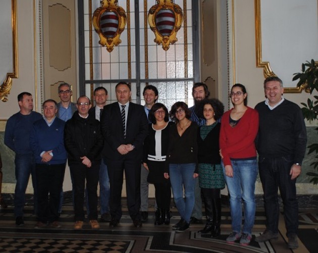 Ricevuta in Comune a Cremona la delegazione istituzionale di Zavidovici