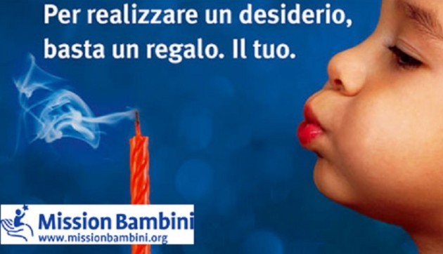 A Natale , realizza il desiderio di un bambino