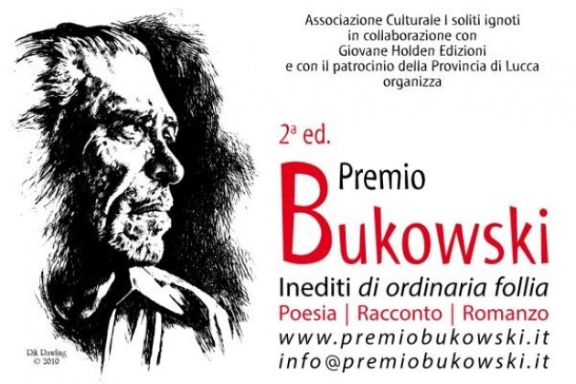 Premio Letterario Nazionale Bukowski, sono aperte le iscrizioni