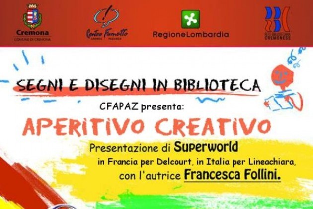 ‘Aperitivo Creativo’ con Francesca Follini, fumetti da Cremona alla Francia