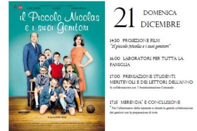 Cineforum in provincia di Cremona, a Madignano film per bambini