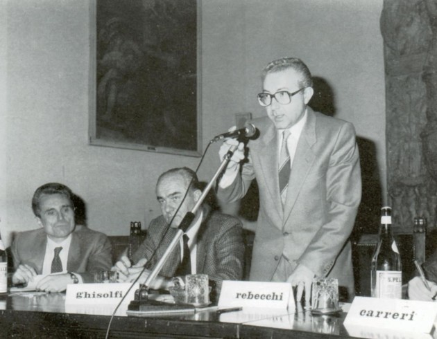 La Giunta Renzo Rebecchi Provincia di Cremona 1980-1985