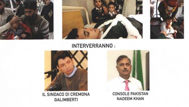 Cremona organizza fiaccolata a ricordo della strage in Pakistan