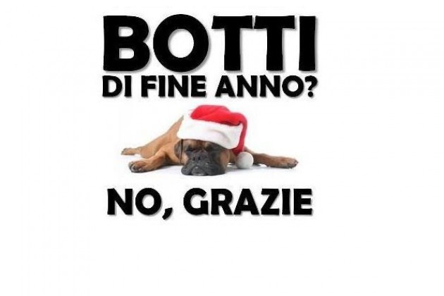 ‘Botti’ di Capodanno, ordinanza del Sindaco a tutela di persone e animali