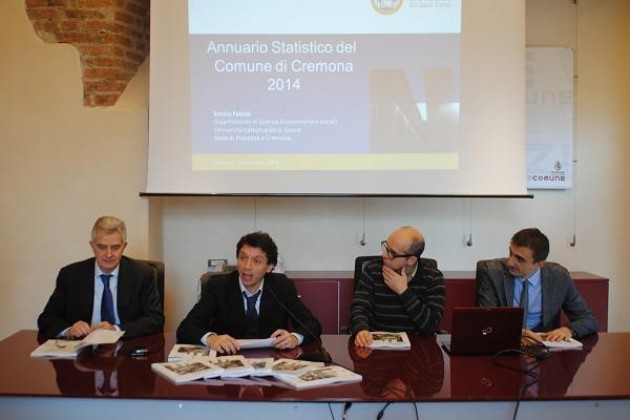 Presentato a SpazioComune l’Annuario Statistico del Comune di Cremona