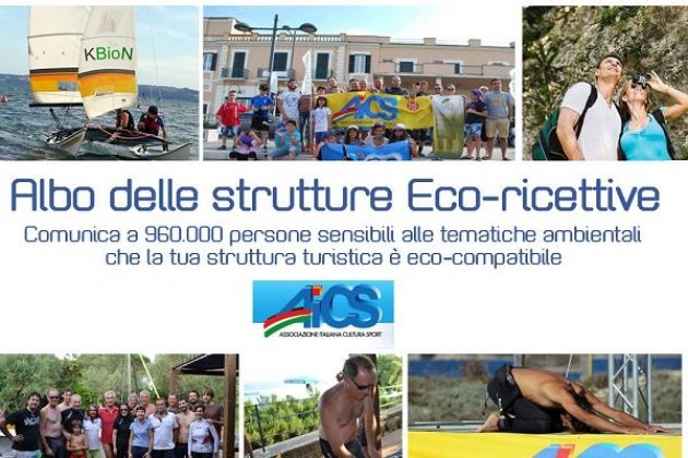 L’‘Albo delle strutture Eco-ricettive’ è la nuova iniziativa di AICS Ambiente